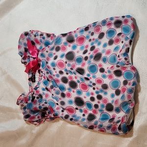 Tempted top for girls size 6